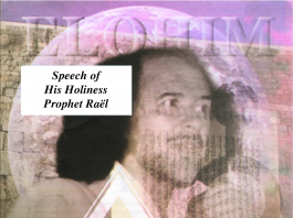 speeches of Rael